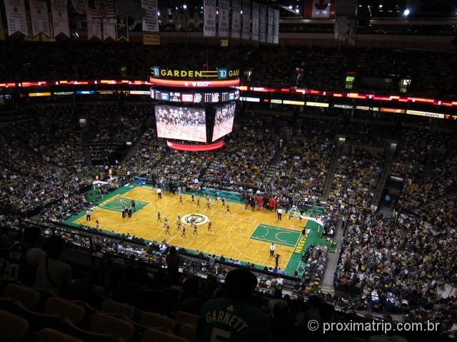 Boston: ingresso para jogo de basquete do Boston Celtics no TD Garden