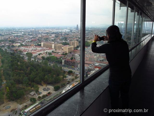 Vista da Torre Latinoamericana - por dentro - Cidade do México