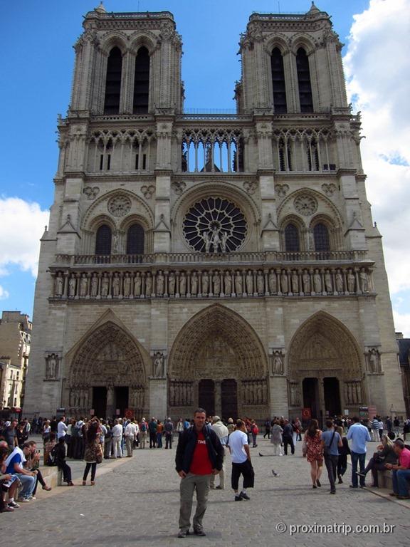 Catedral de Notre Dame (frente) - Paris