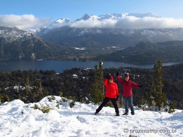 Uma das mais belas vistas de Bariloche (foto 2) - Cerro Campanario