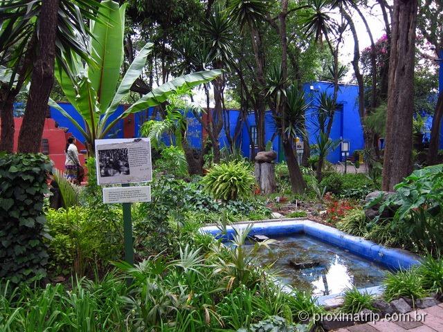 Jardim da Casa Azul - Museu Frida Kahlo - Cidade do México 