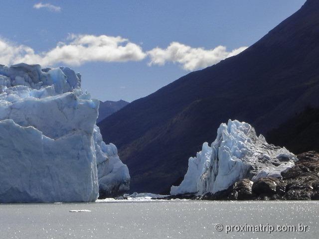 Glaciar Perito Moreno - passagem aberta, e lagos voltam a se comunicar