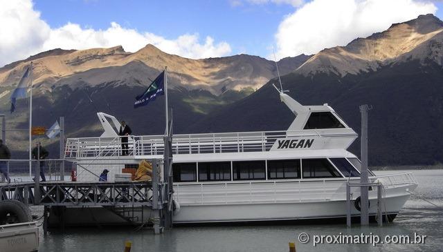 Glaciar Perito Moreno - passeio de barco - puerto Bajo de Las Sombras