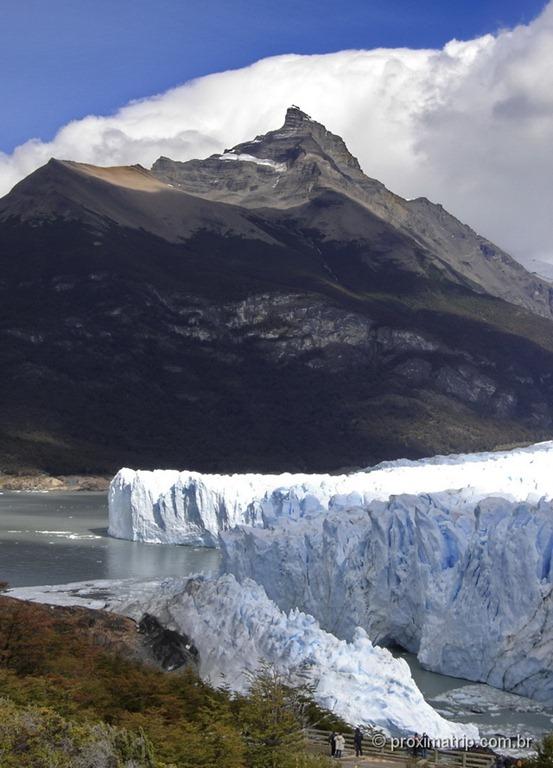 Glaciar Perito Moreno rompido e lagos se "unem"