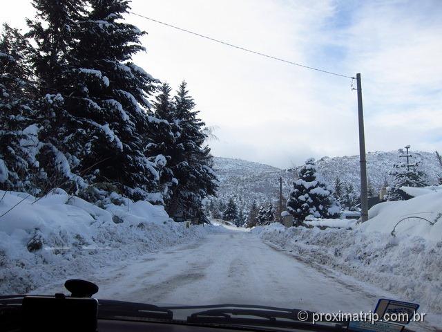 chegando ao Cerro Catedral - Bariloche