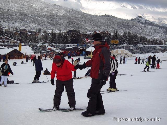 Snowboard no Cerro Catedral - vai uma ajuda ai ? - Bariloche