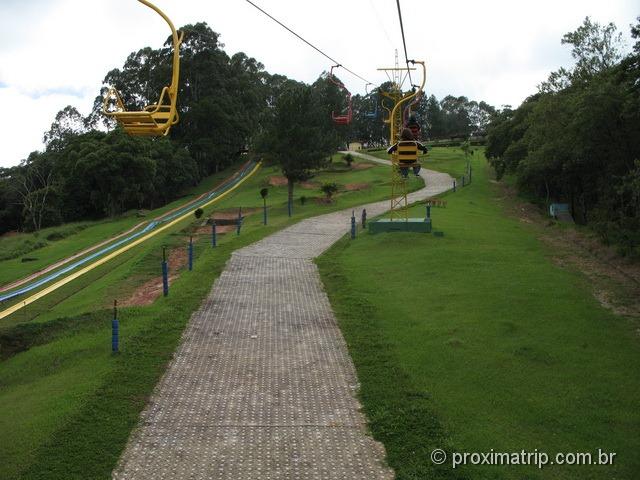 Teleférico do Ski Mountain Park - São Roque