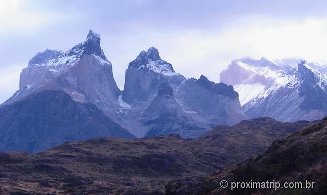 os cuernos de Torres del Paine - paisagens surreais