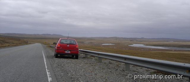 de Ushuaia a Punta Arenas com carro alugado na Argentina