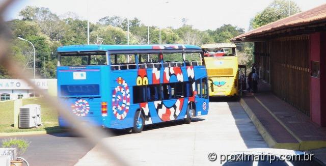 Ônibus parque nacional Foz do Iguaçu