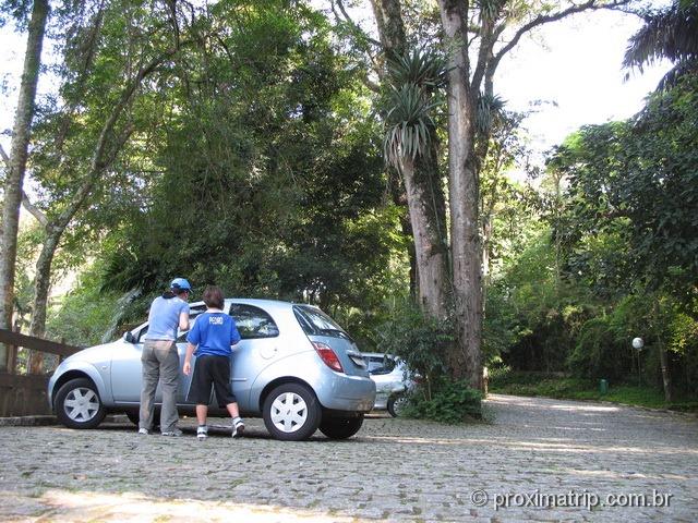 Parque estadual do Jaraguá - Estacionamento