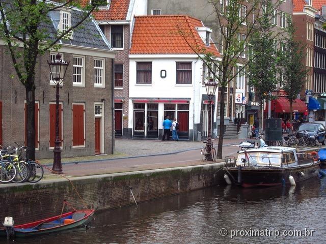 Red Light District, ou Bairro da Luz Vermelha - Amsterdam