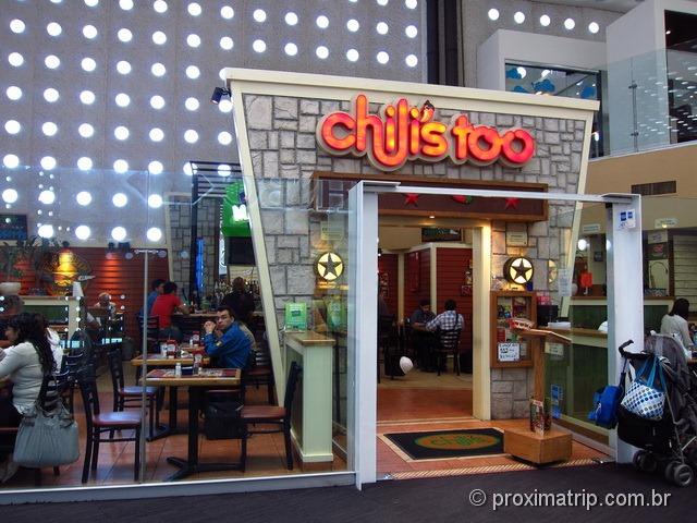 Fast food Chili’s too - Aeroporto Internacional Cidade do México