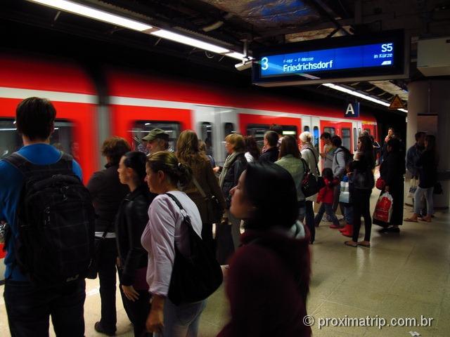 Estação de metro - Munique - Alemanha