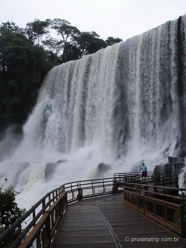 Salto Bosseti - circuito inferior do Parque Nacional do Iguazú - cataratas lado argentino