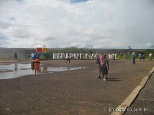 mirante do vertedouro - Itaipu