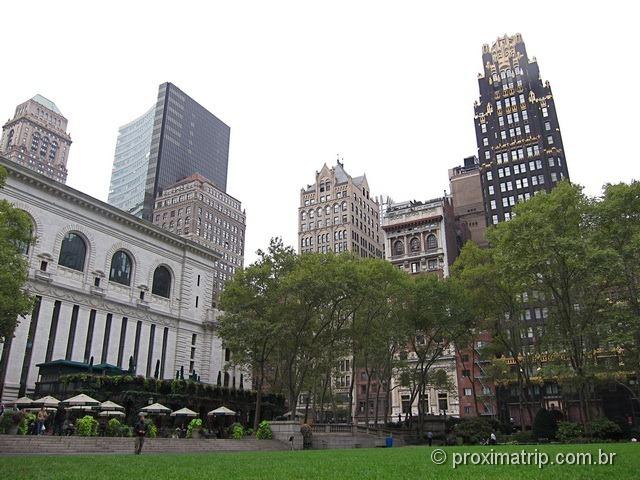 Bryant Park: um agradável parque em NY