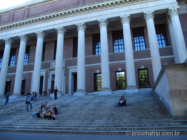 Biblioteca da Universidade de Harvard - Boston