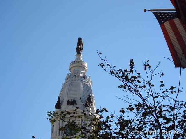 Mirador no alto da torre do City Hall - Philadelphia - Estados Unidos