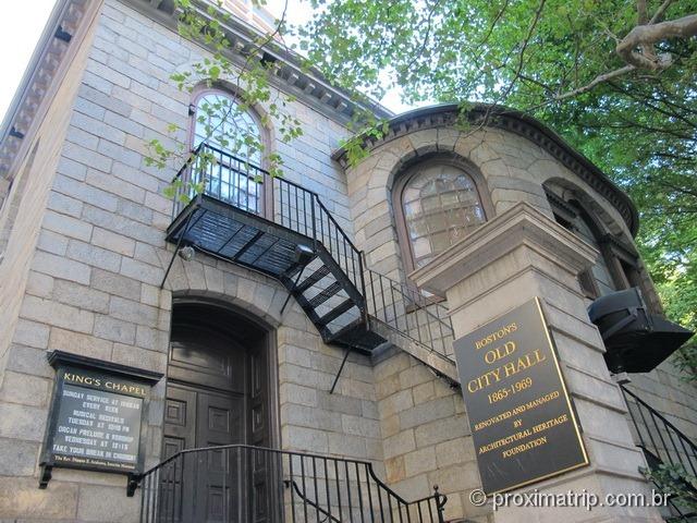 King's Chapel and Burying Ground - Freedom Trail em Boston