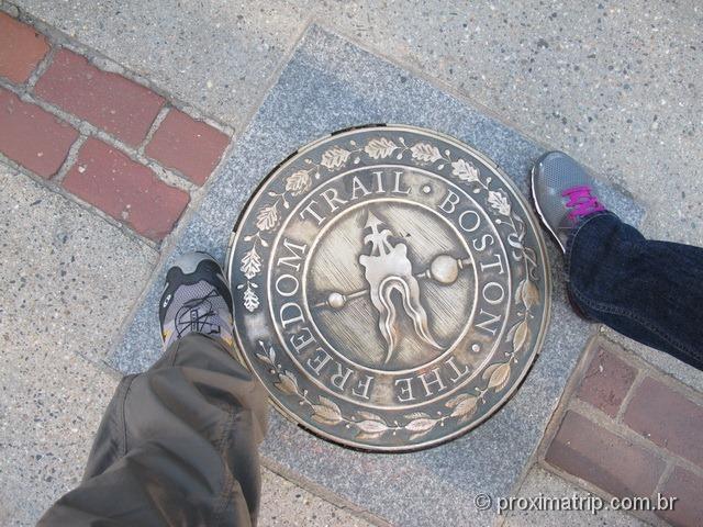 Freedom Trail em Boston - EUA