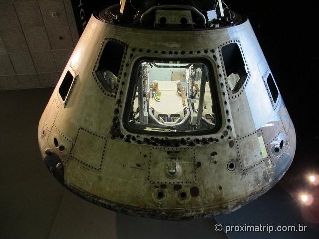 Módulo Lunar de reentrada na Atmosfera - National Air & Space Museum