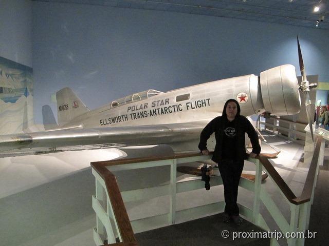 avião Polar Star - Ellsworth Trans-antartic Flight - National Air & Space Museum - Washington DC