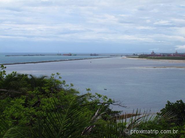 Mirante do Paraíso - vista do Porto de Suape - Cabo de Santo Agostinho