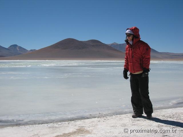 Laguna blanca - Reserva Nacional Eduardo Avaroa - Bolívia