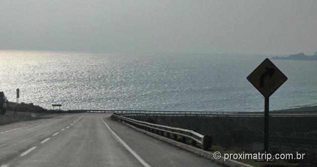 Ruta nacional 5 panamericana Oceano Pacífico trecho Santiago Cópiapó