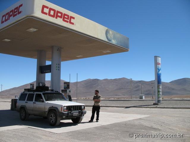 RN5 (Panamericana): Posto COPEC entre Copiapó e Antofagasta