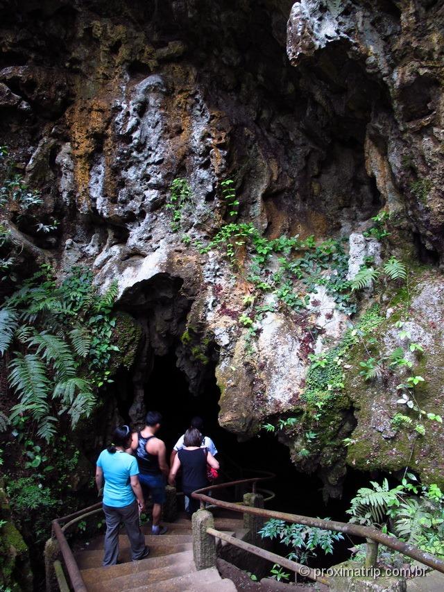 Entrada da Caverna do diabo