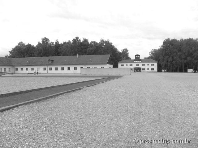 interior do Campo de concentração de Dachau