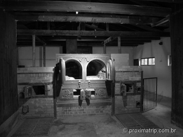 Campo de concentração de Dachau: os fornos