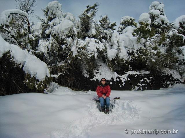 Cerro otto bariloche dia nevasca