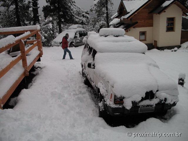 Nevasca em Bariloche