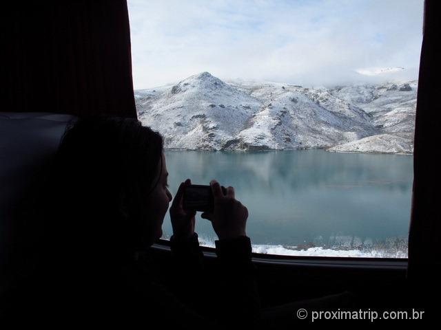 De Buenos Aires a Bariloche de ônibus - contemplando a paisagem