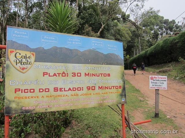 Trilha do chapéu do Bispo e Platô - Monte Verde