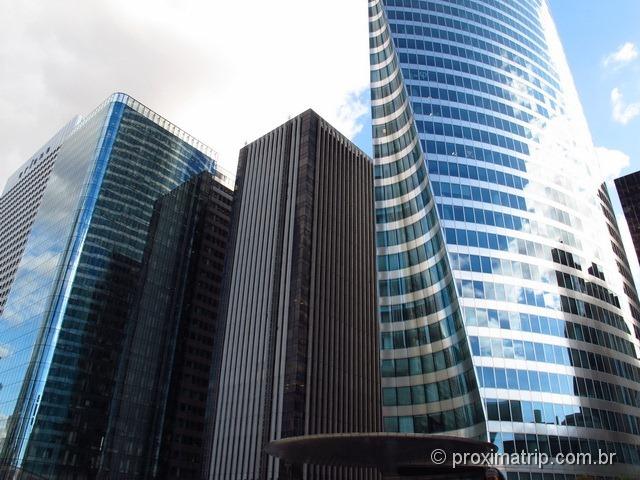 Prédios Modernos em La Défense, Paris