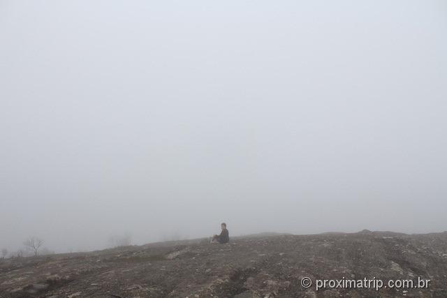 dentro da nuvem monte verde platô