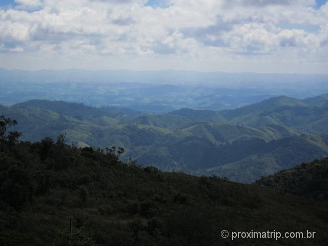 Vista vale trilha Pedra Macela Cunha SP