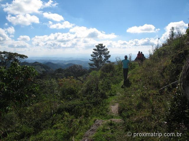 Trecho final trilha Pedra Macela Cunha SP