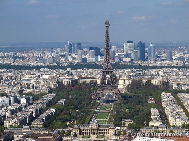 Torre Eiffel vista alto Montparnasse Paris