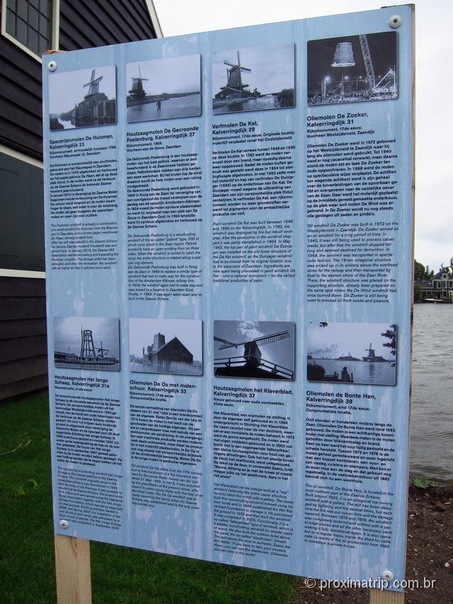 história do Zaanse Schans - Amsterdam