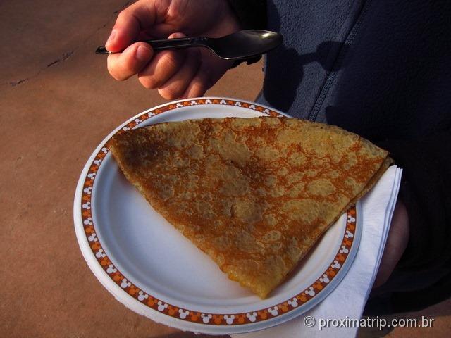 Disney Paris - o que comer? CREPE!