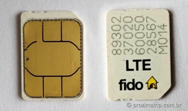 Onde e como comprar chip de celular pré-pago no canadá com 3G-4G