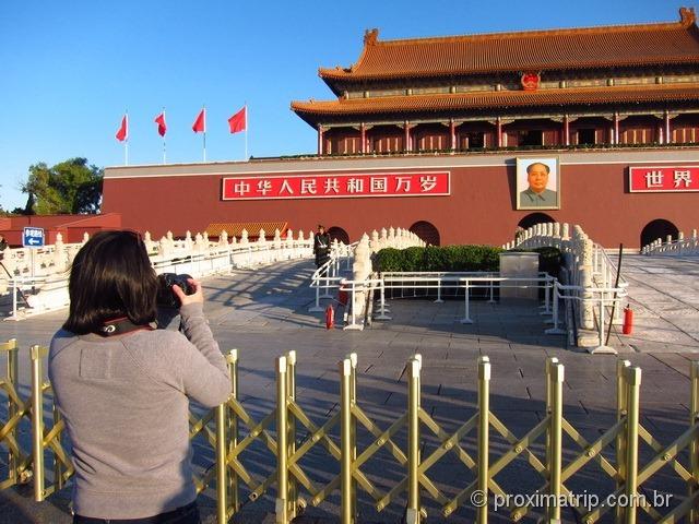 Tian'an Men - Praça da paz Celestial - Pequim