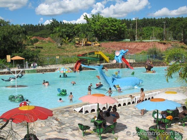 Área Infantil - Parque aquático Thermas Water Park - Águas de São Pedro