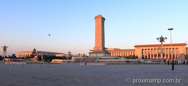 Praça Paz Celestial Tian’an Men Pequim China