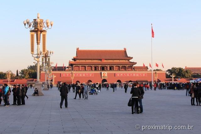 Tian'an Men - Praça da paz Celestial - Pequim